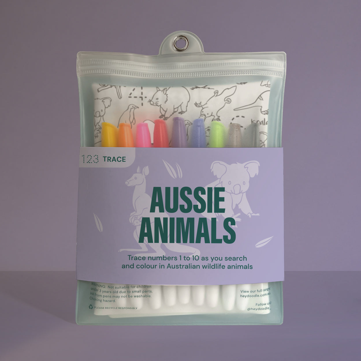 Aussie Animals Colouring Mat