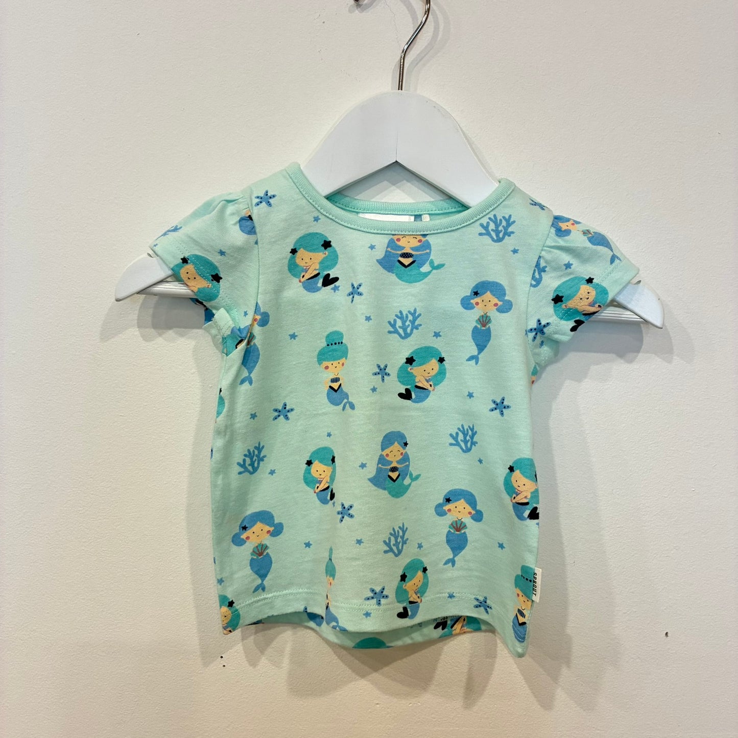 SPROUT Mermaid Tee, 0-3m