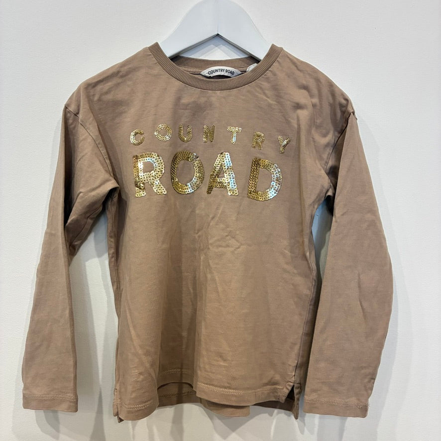 COUNTRY ROAD Logo Tee, 6