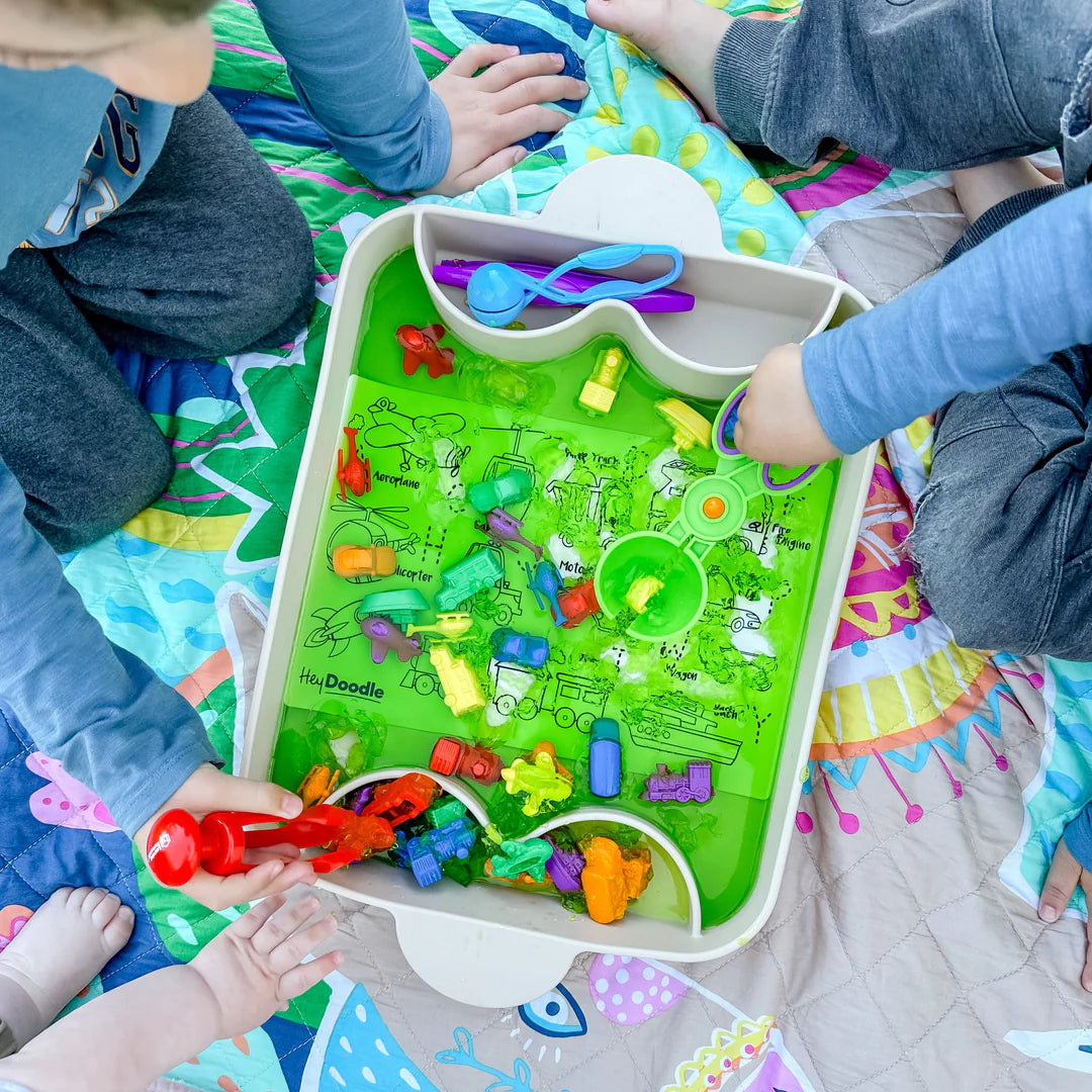 Toot Toot Mini Colouring Mat