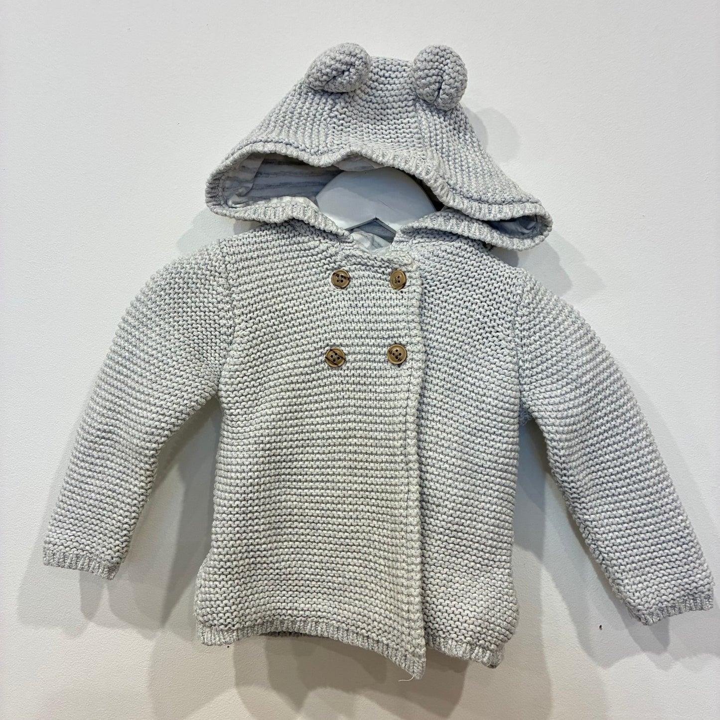 TARGET Teddy Knit coat, 6-12m