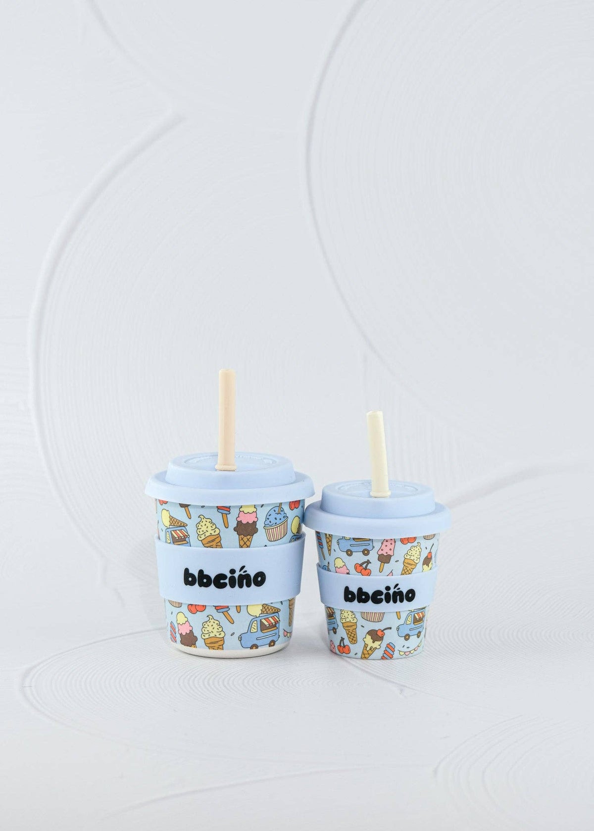 Scoops in Blue Cup
