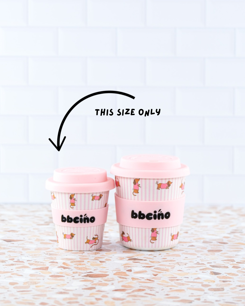 Dash in Pink Babycino Cup