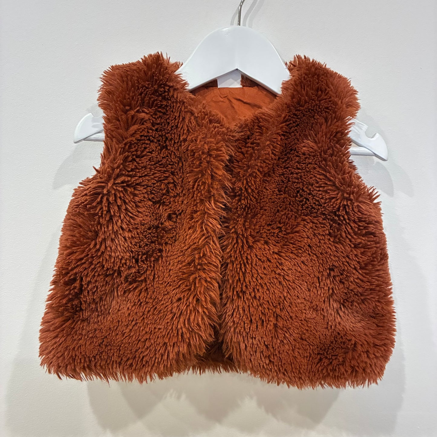 SEED Fluffy Vest, 18-24m