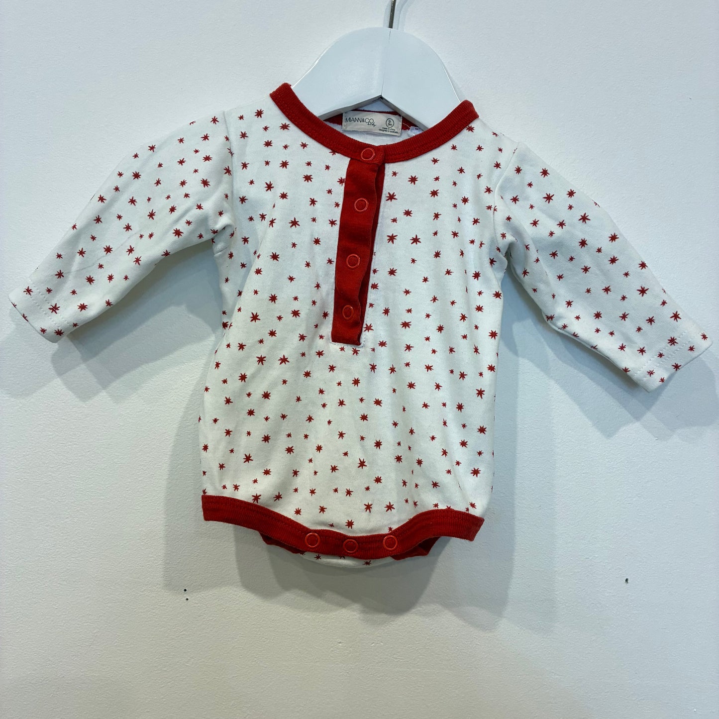 MIANN&CO Star Bodysuit, 0-3m