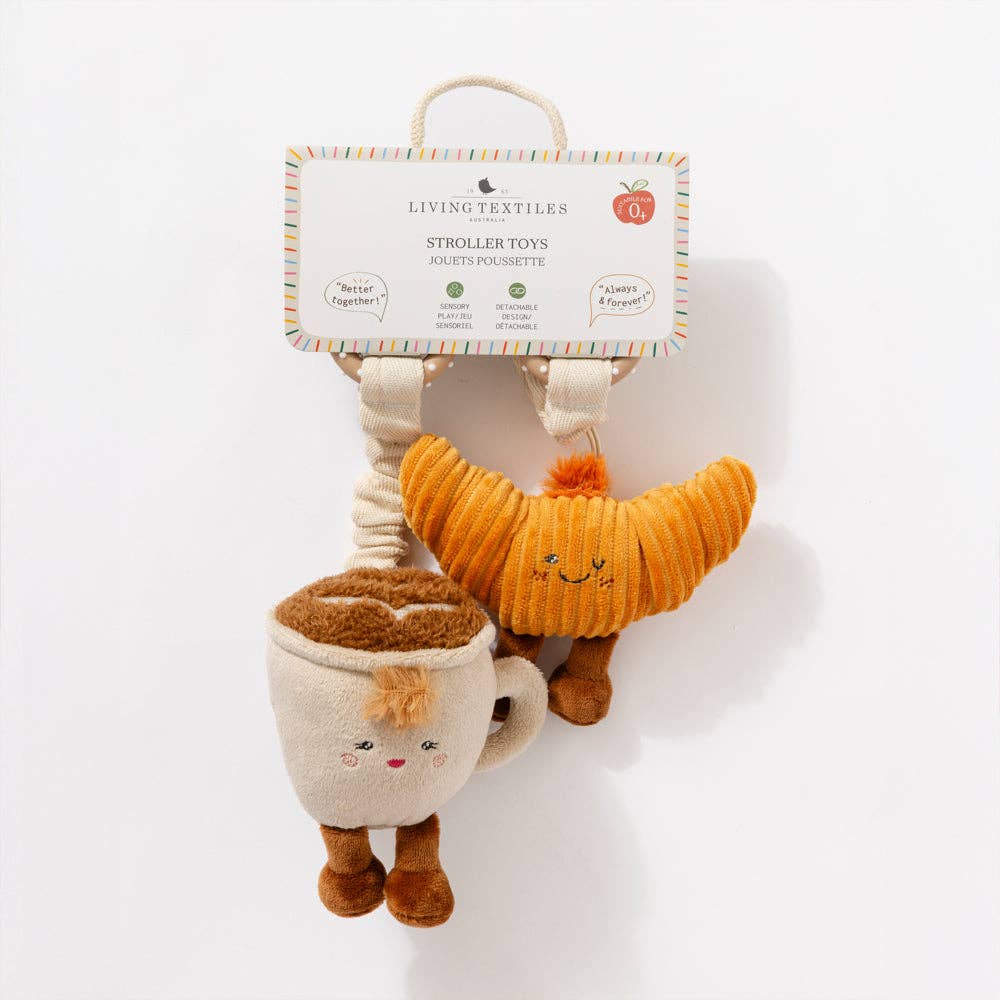 Coffee & Croissant Stroller Toys