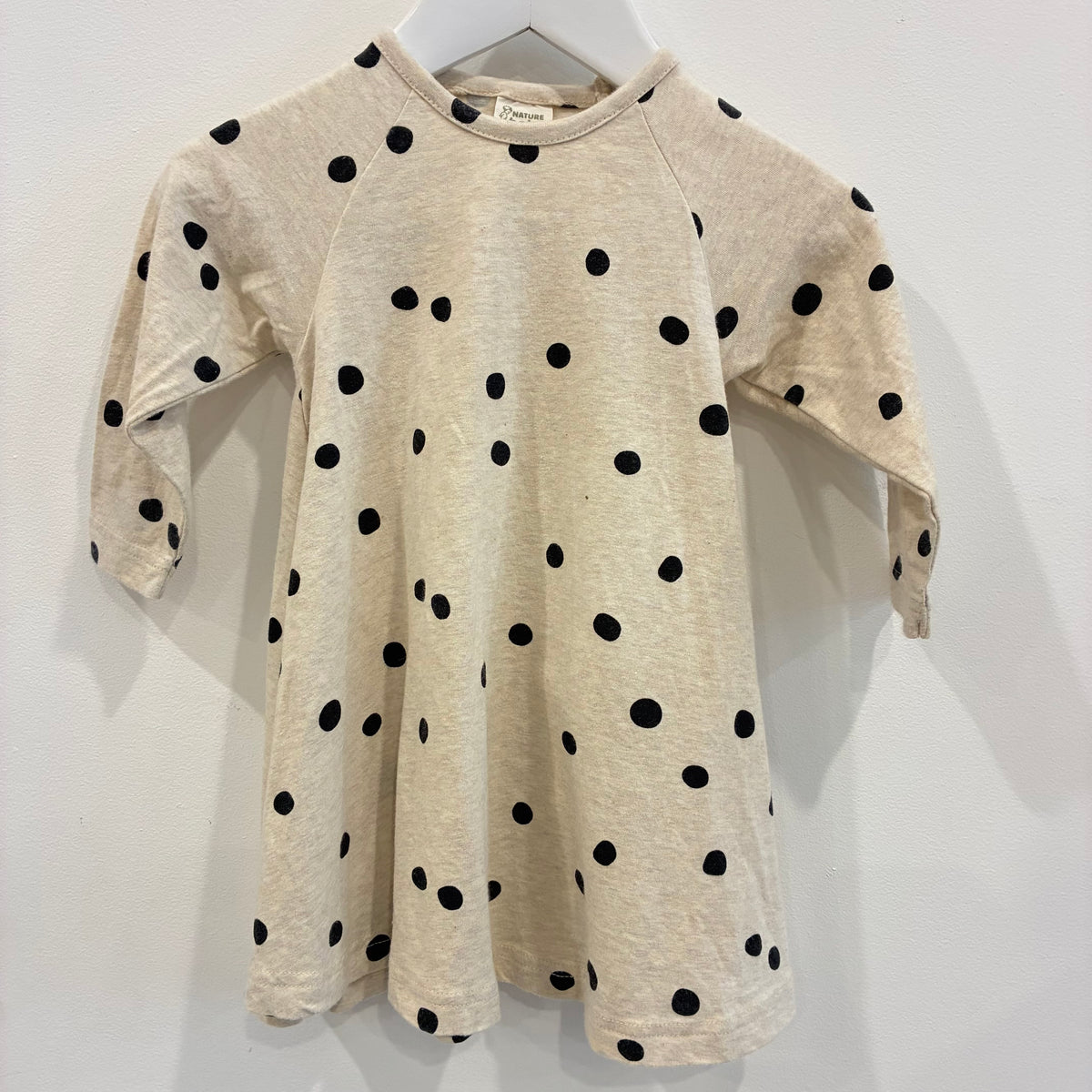 NATURE BABY Spot Dress, 6-12m