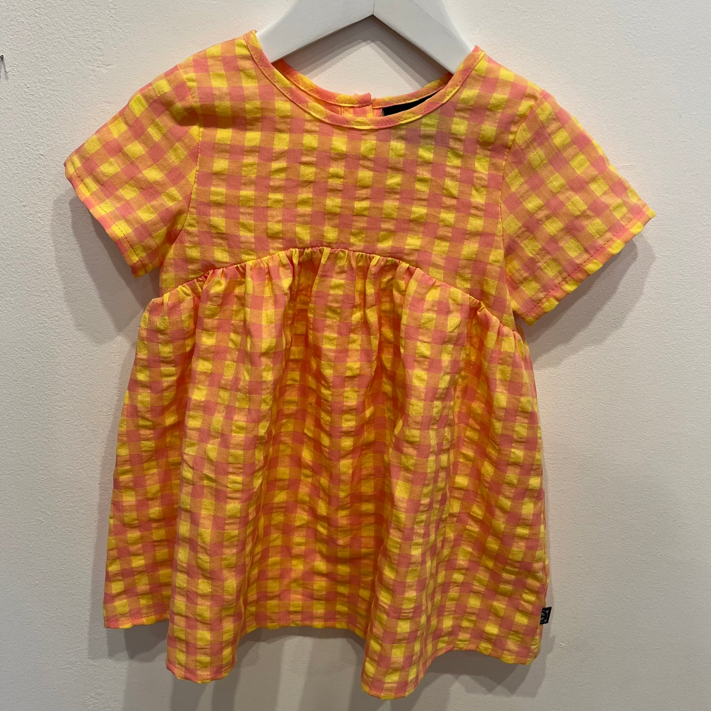 ANIMAL CRACKERS Check Dress, size 1