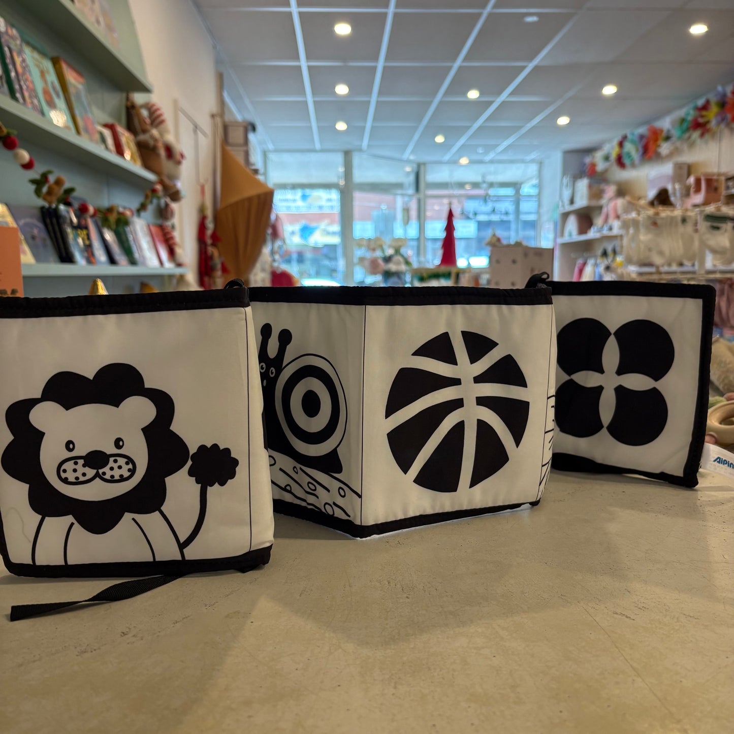 Black and White Soft Book