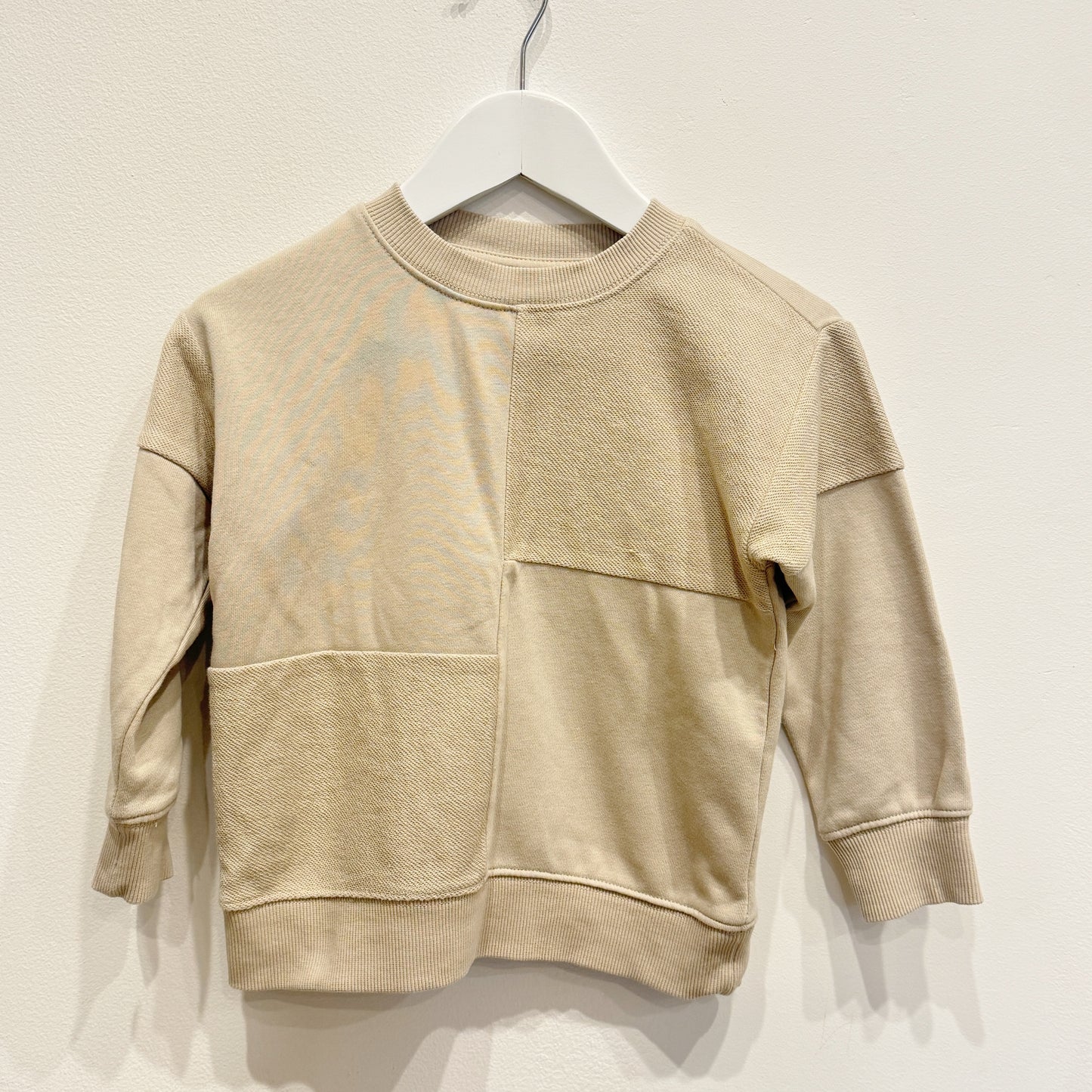 Target Beige Crew Neck Jumper, size 3