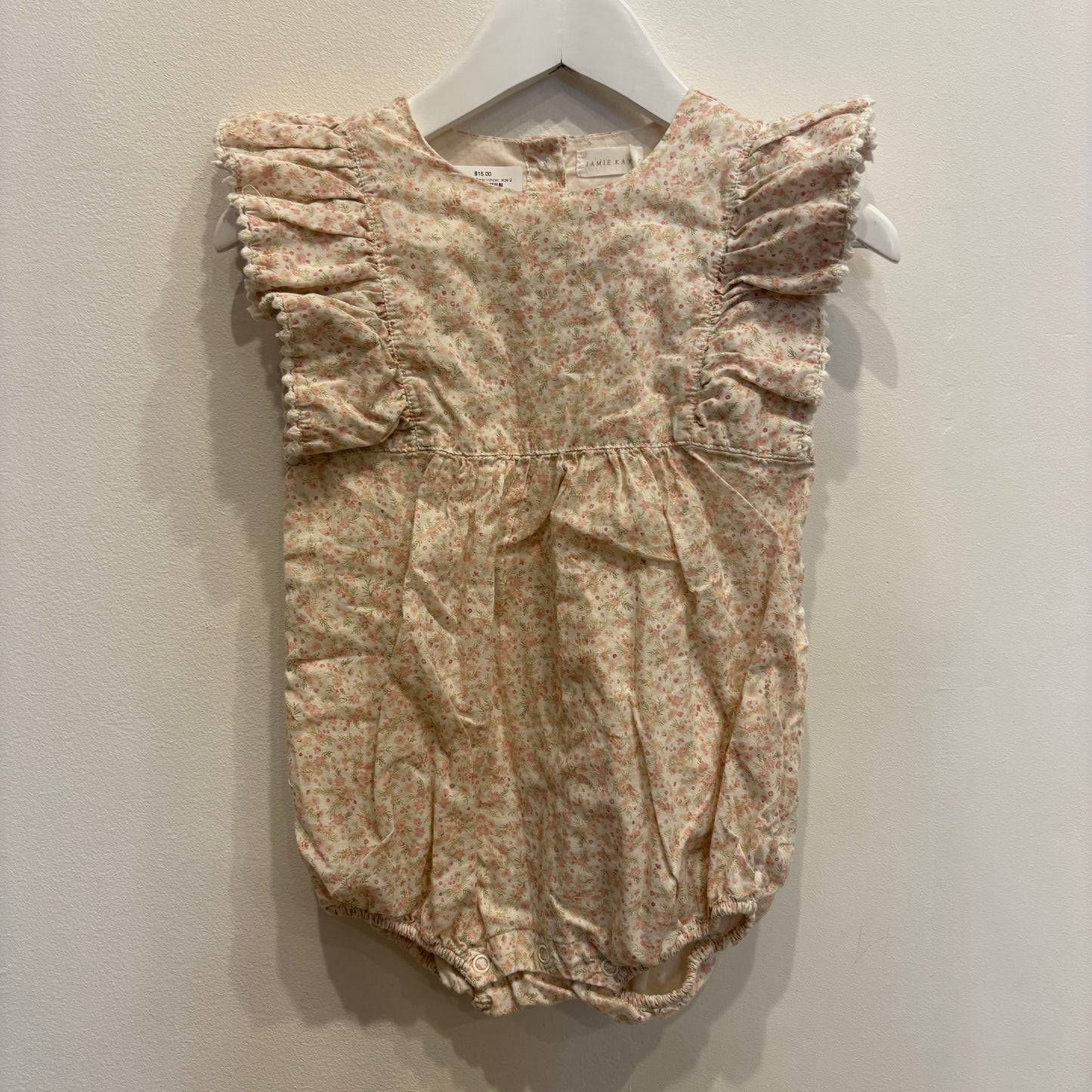 JAMIE KAY floral romper, size 2