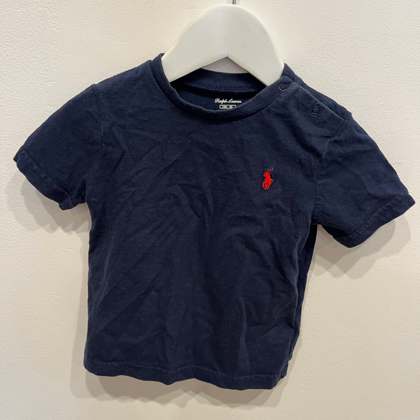 RALPH LAUREN Navy T-Shirt, size 1