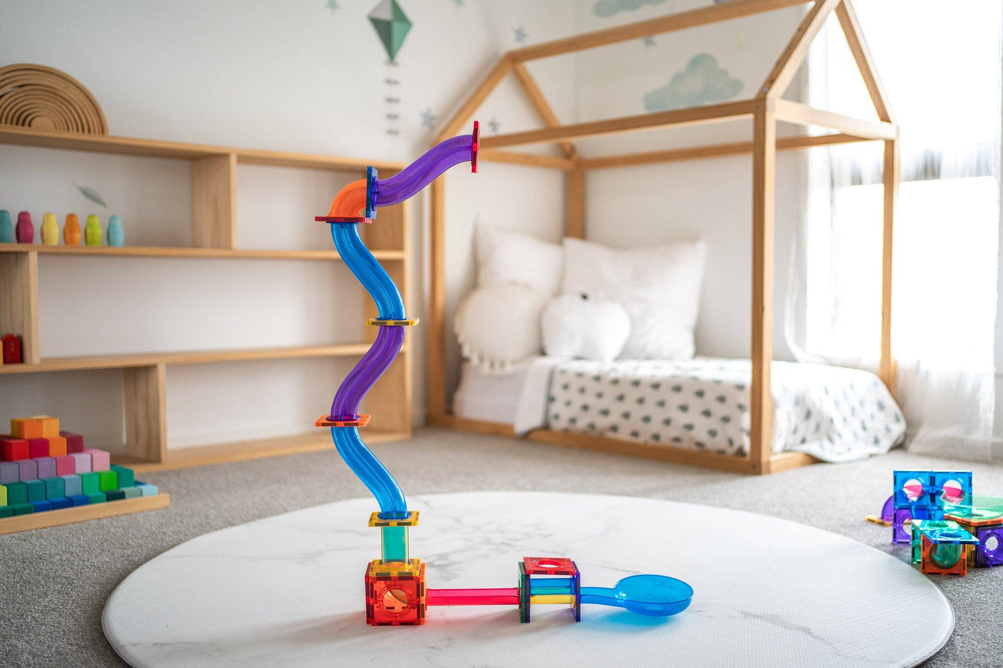 Magnetic Ball Run - Expansion Pack (84 Pcs)