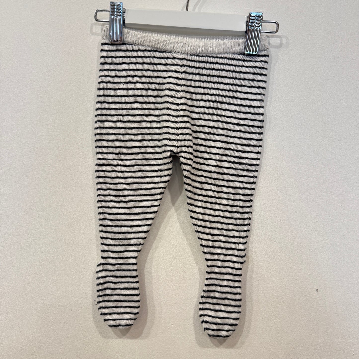 BEBE Stripe knitted tights, 3-6m
