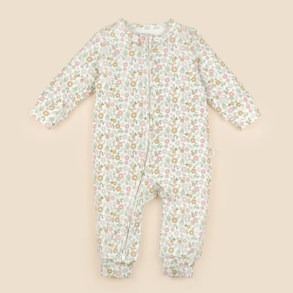 Organic Cotton Growsuit, Daisies