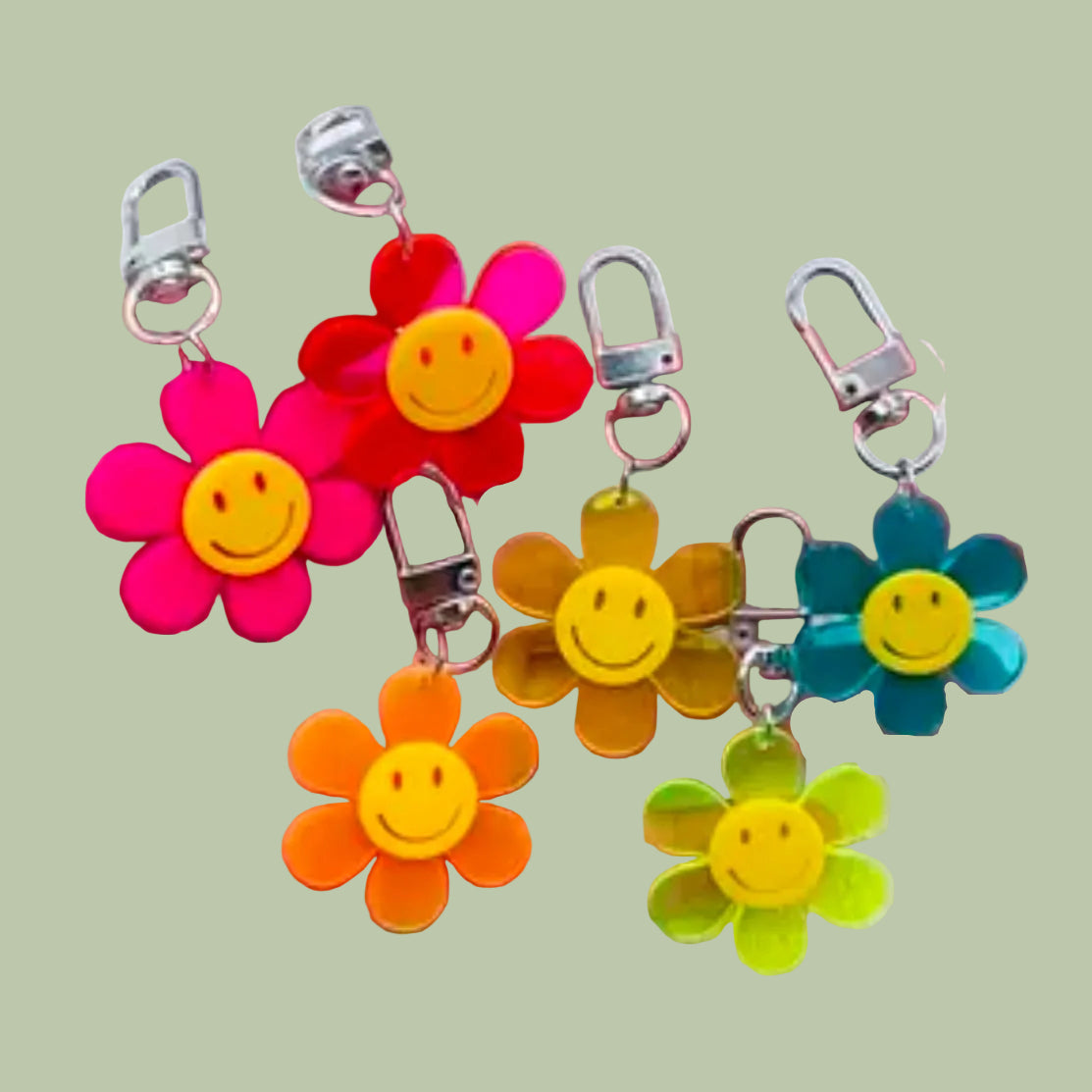 Flower Keyring