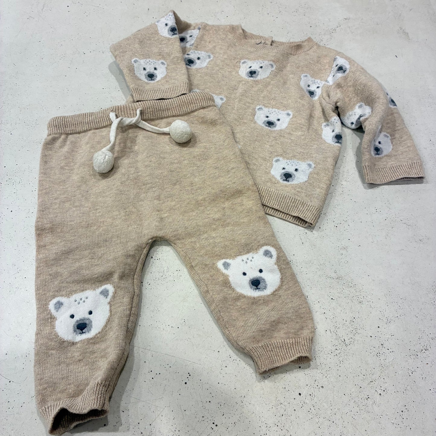 PURE BABY Bear Set, 3-6m