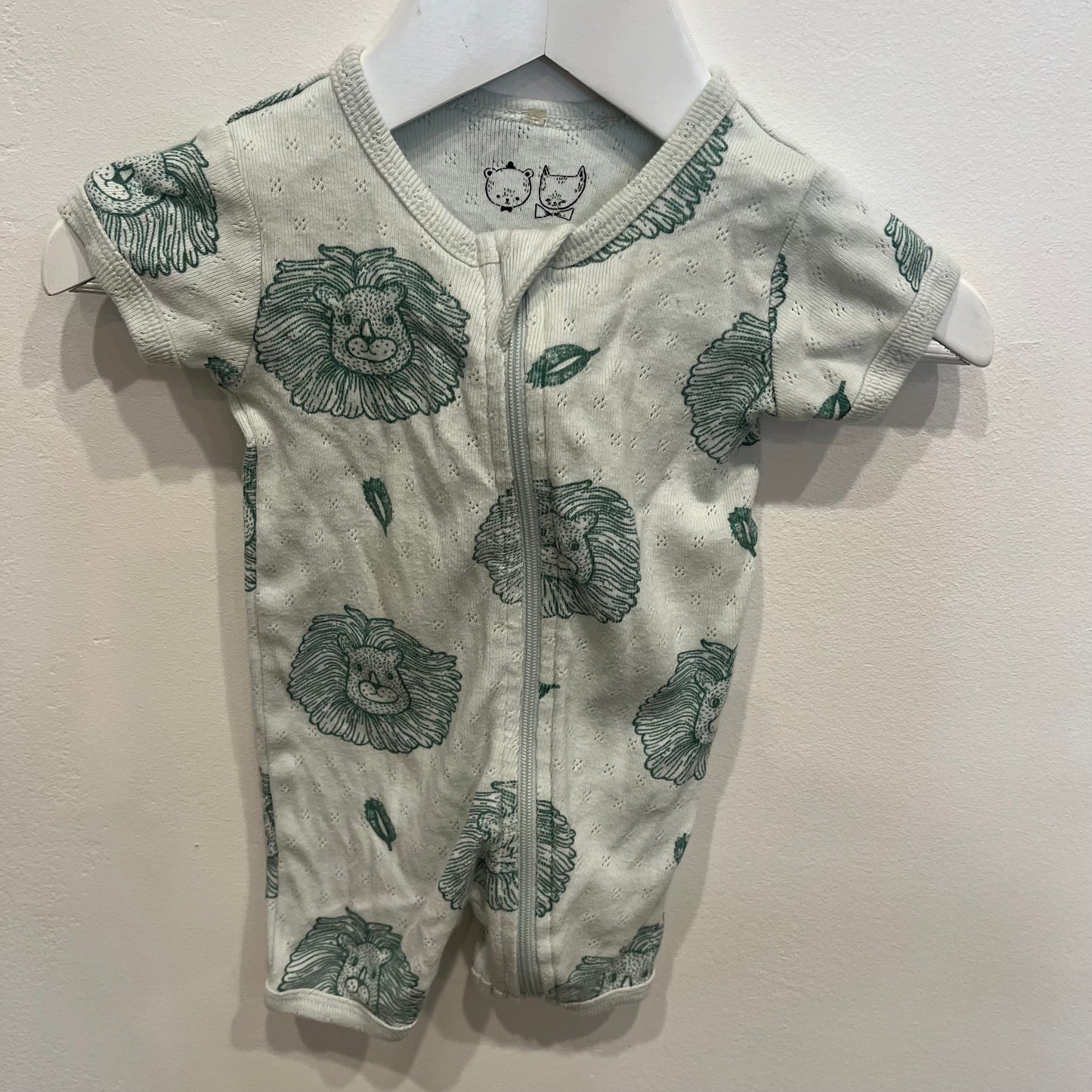 Wilson & Frenchy lion romper, size 0-3m
