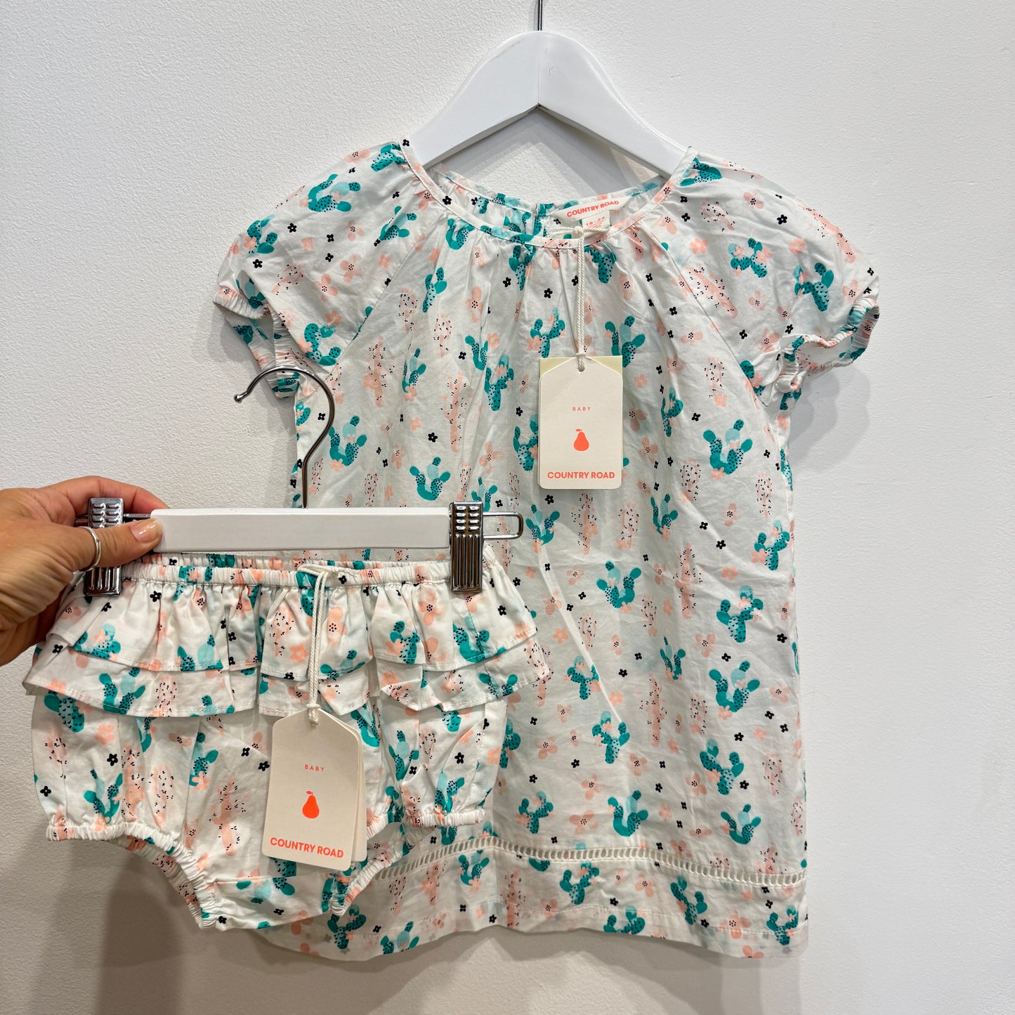 COUNTRY ROAD Dress and Bloomer set, 18-24m (New)