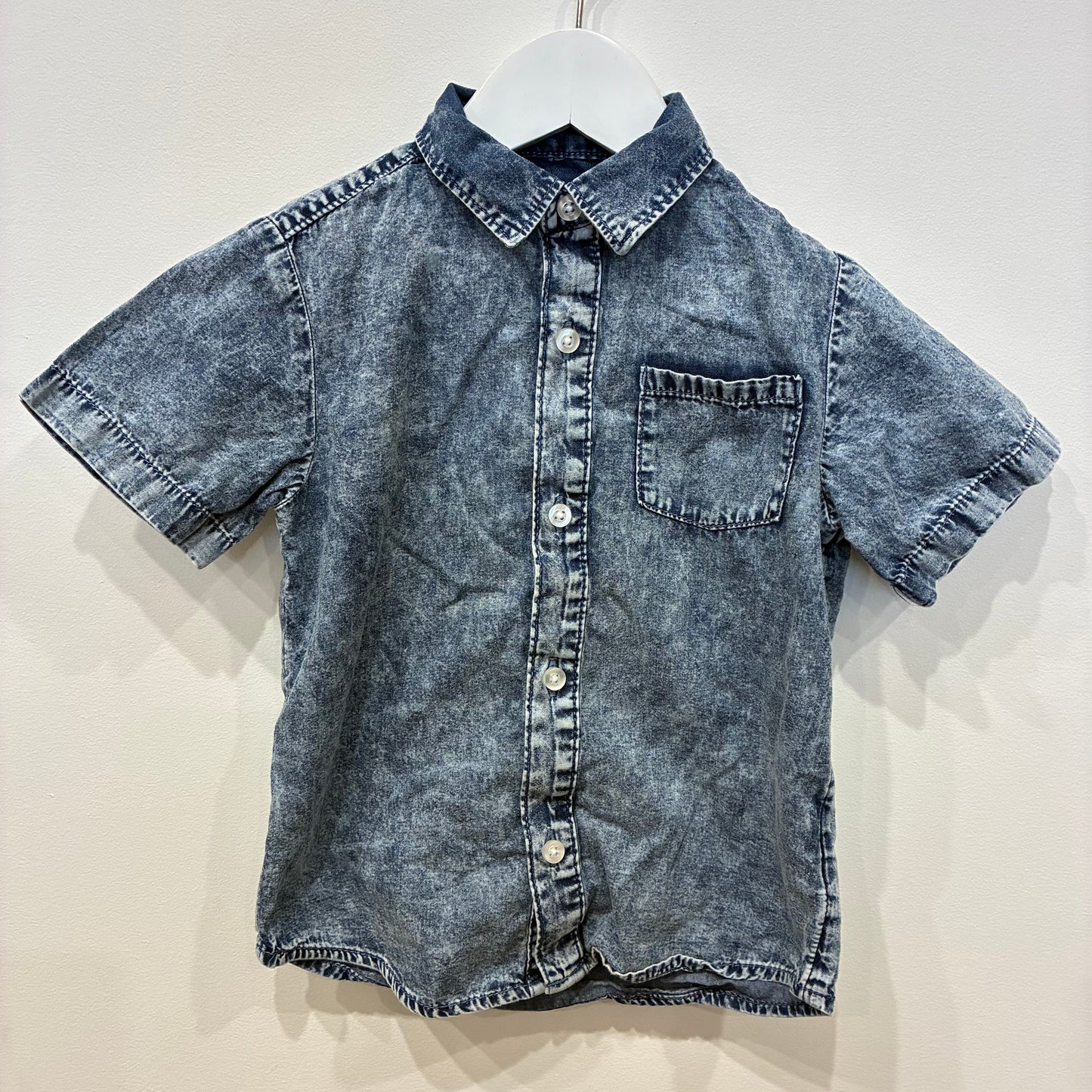 WONDER NATION Denim Shirt, 5