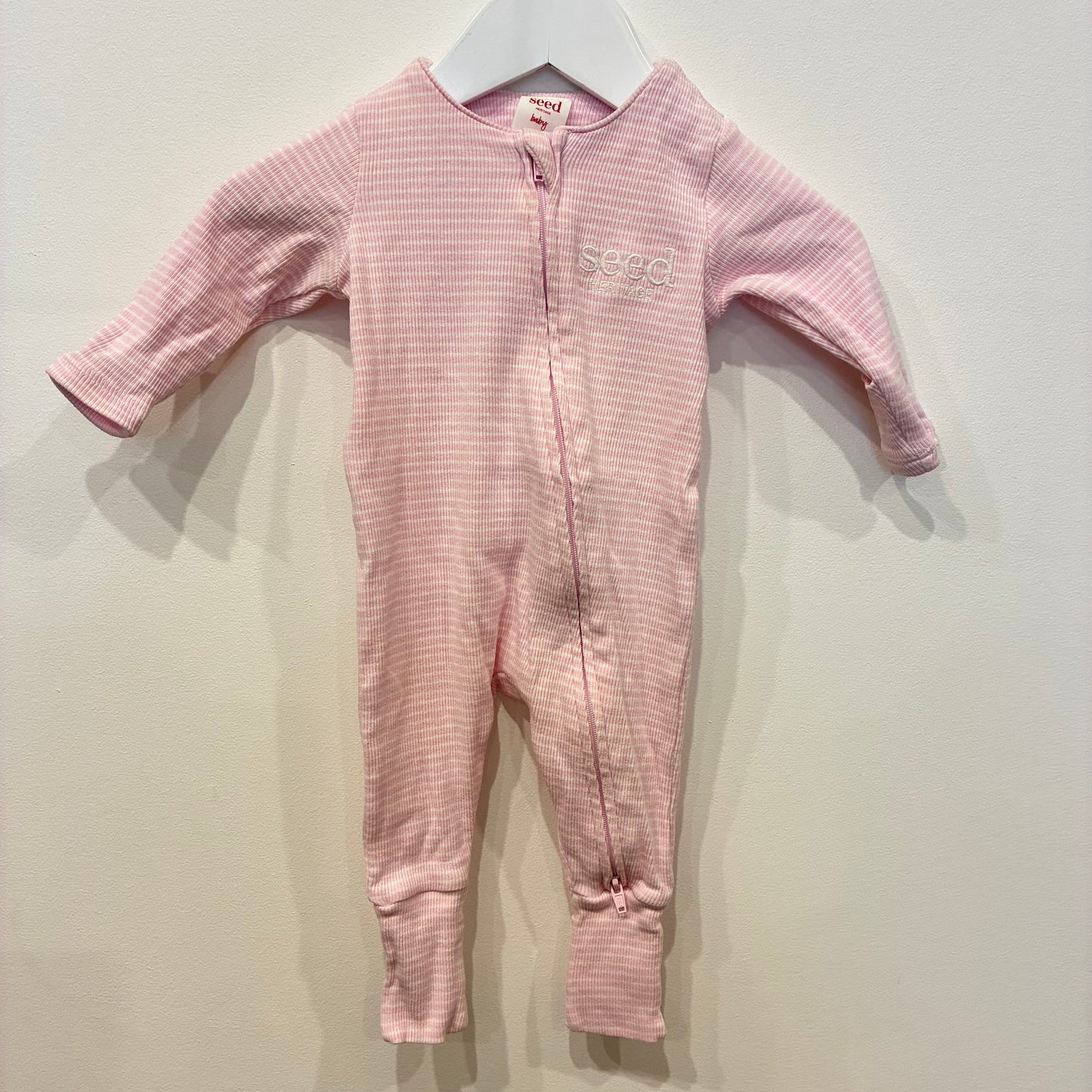 SEED Stripe Onesie 0-3m