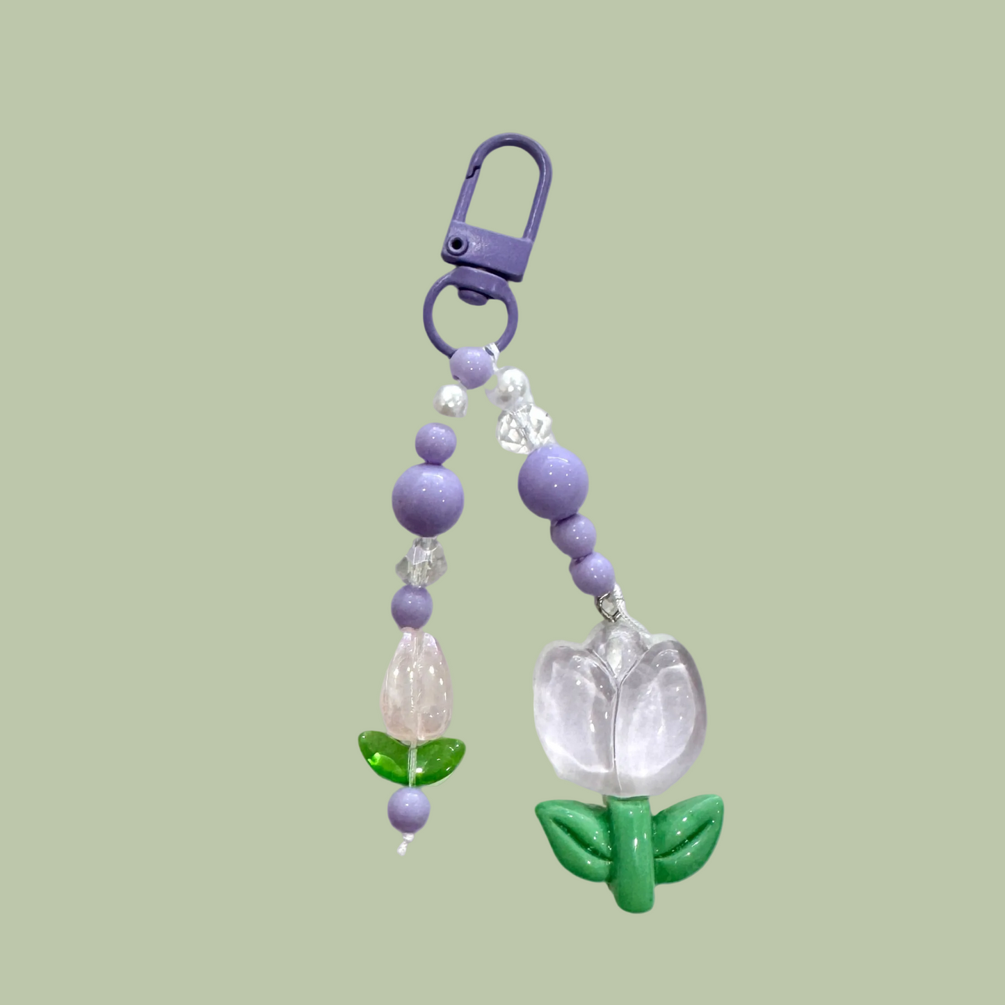 Tulip Keyring