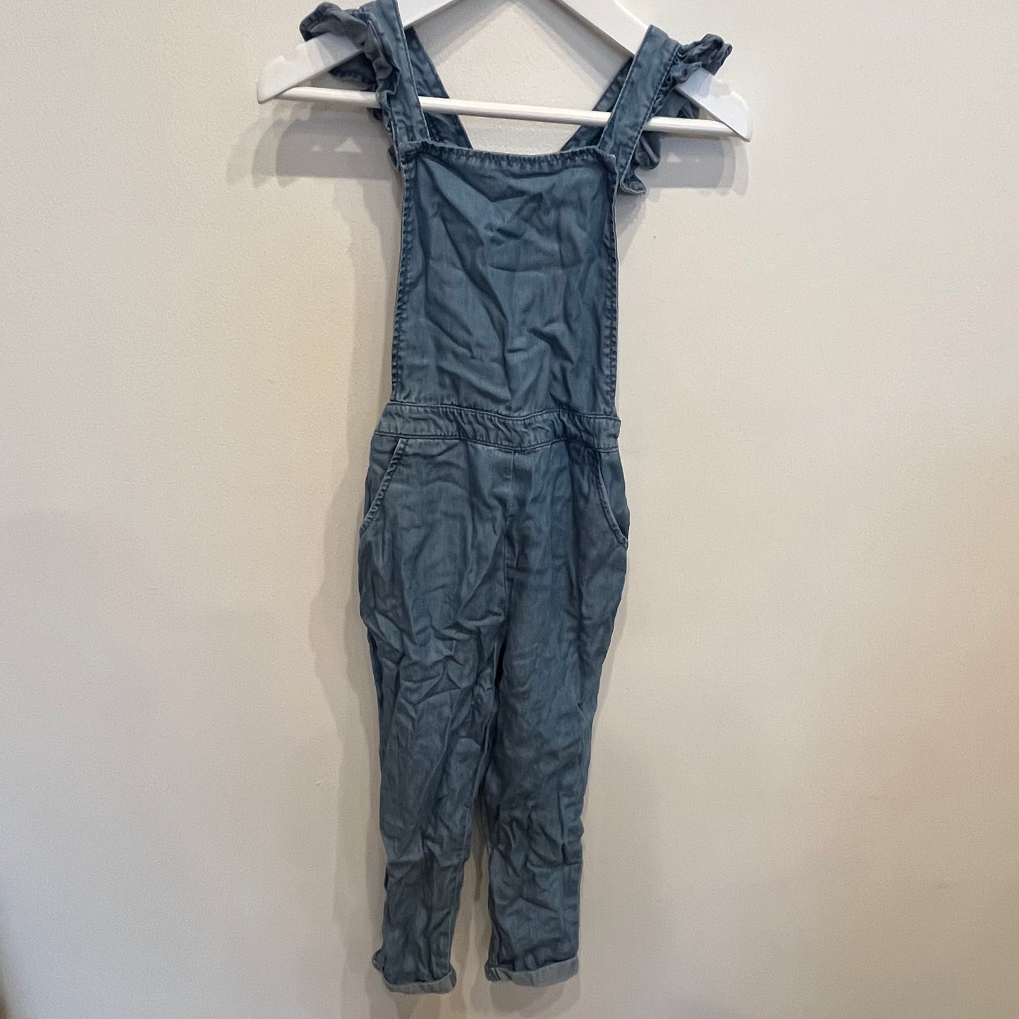 NEXT Light Denim Overalls, 4-5