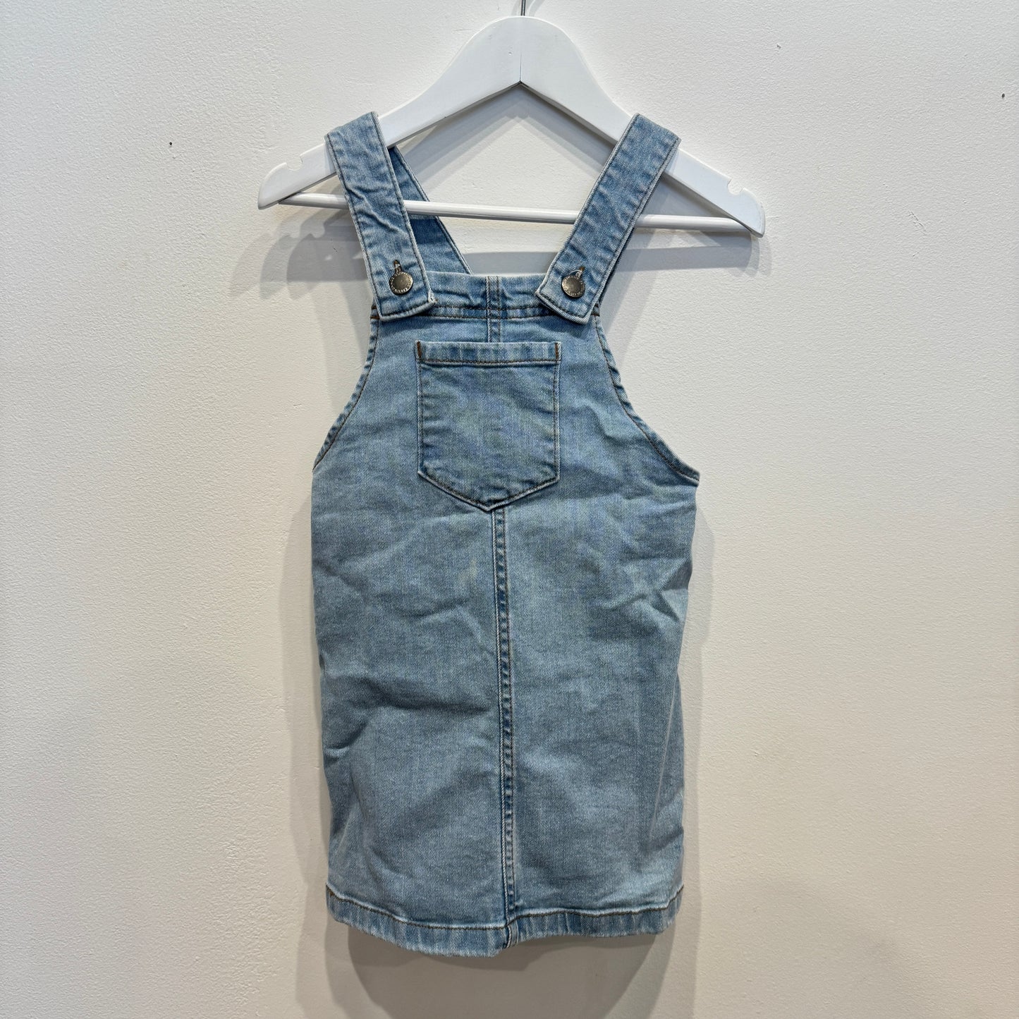 COTTON ON Denim Pinafore, 4