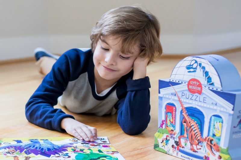 Day at the Museum Puzzle, Dinosaur