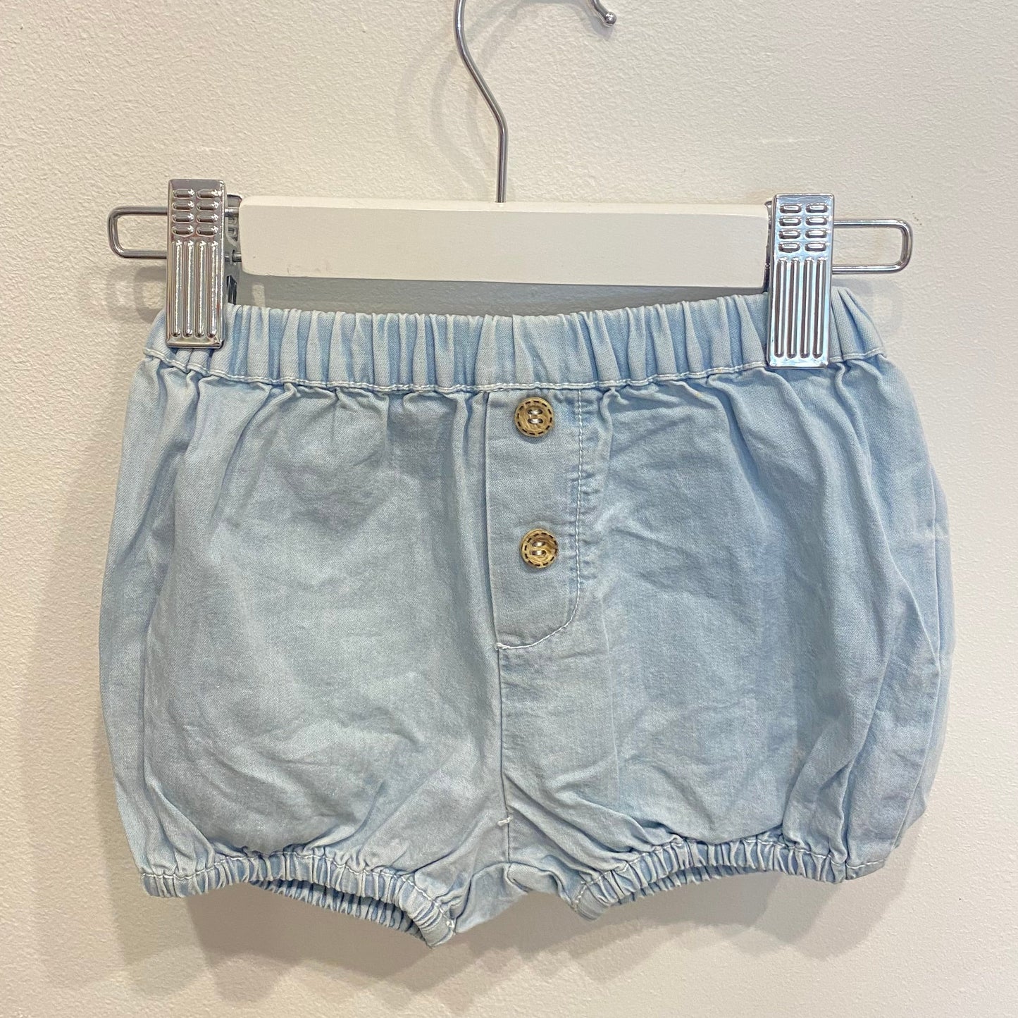 PUREBABY Blue Shorts, size 00