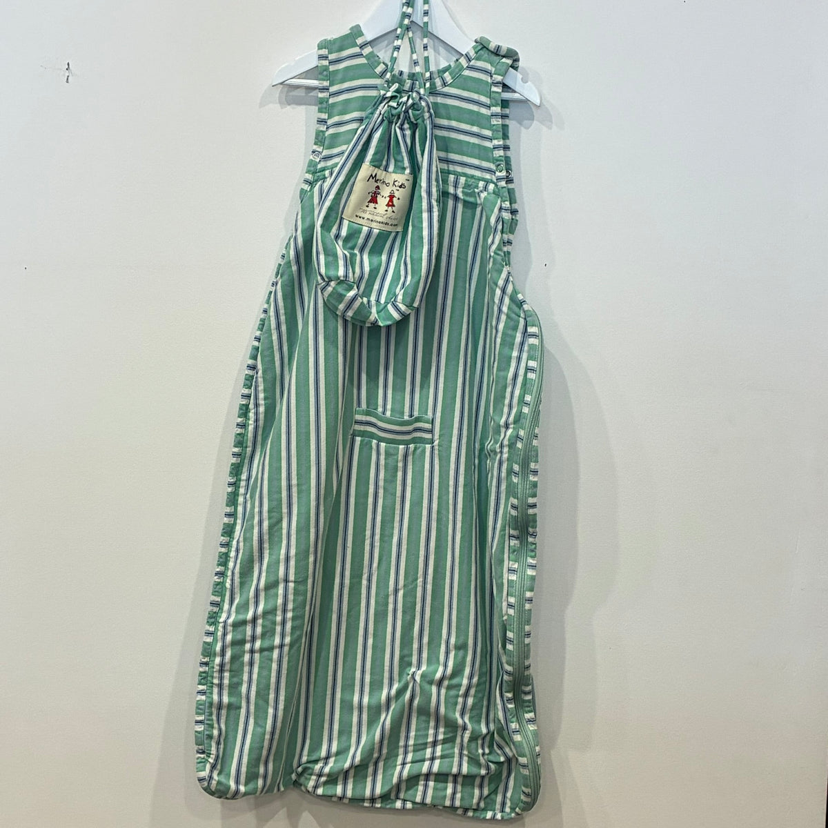 MERINO KIDS Green Sleepbag 0-24m