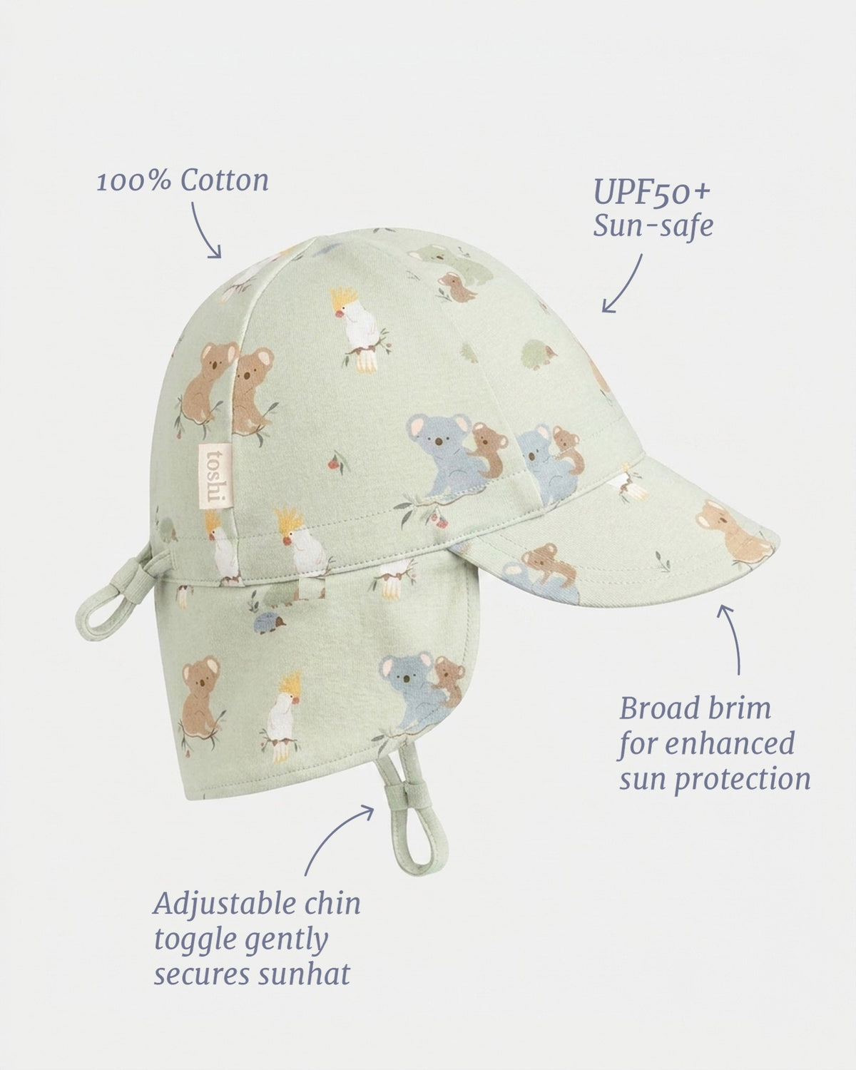 Flap Cap, Gumnut Babies