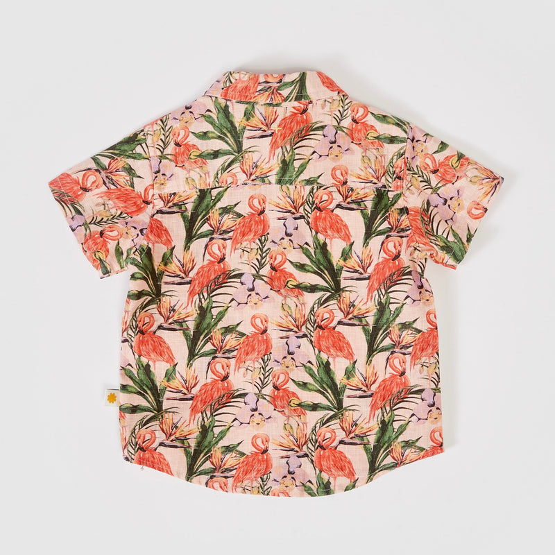 Holiday Shirt, Flamingo