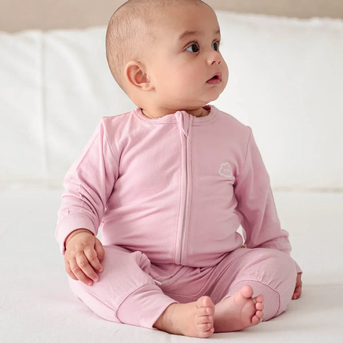 Bamboo Growsuit, Lavender