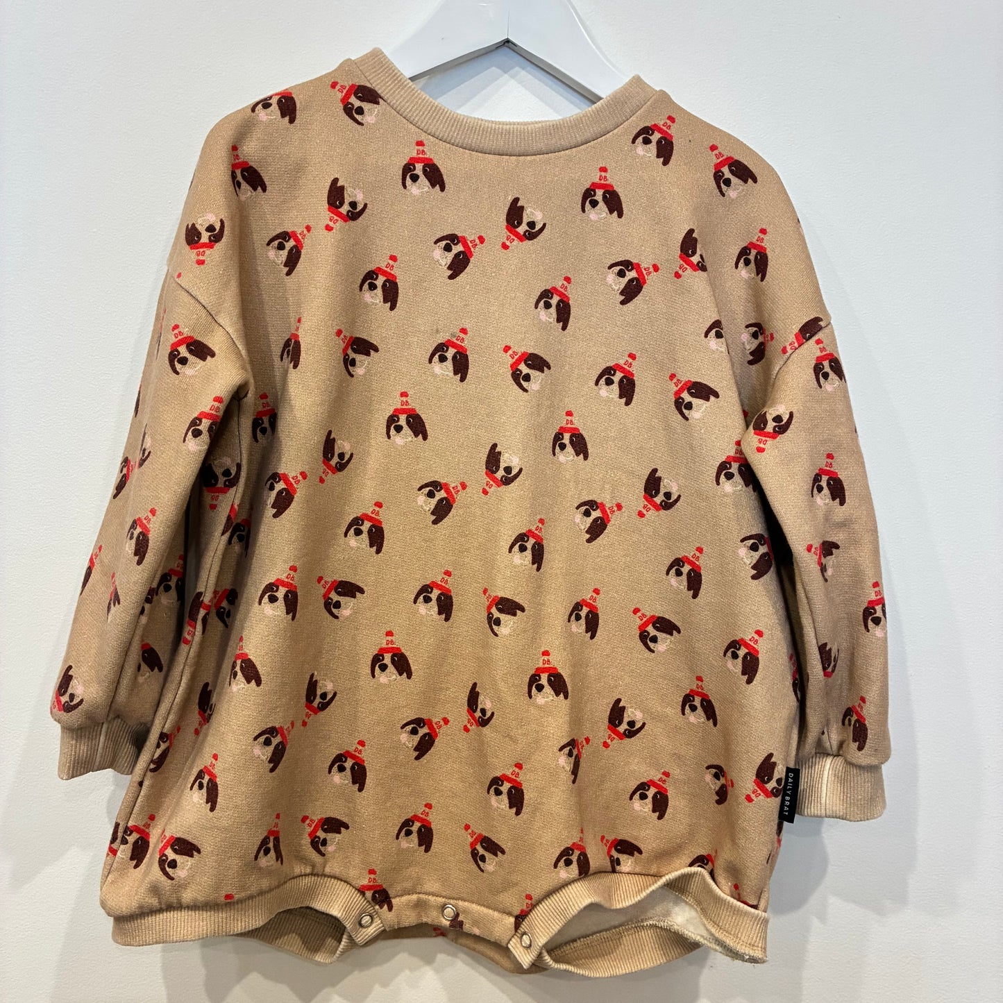 DAILY BRAT Dog Romper, 4