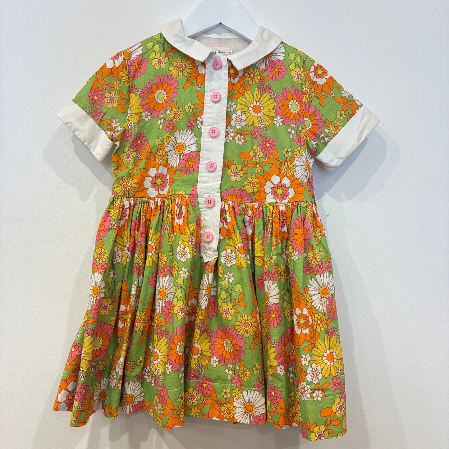 LACEY LANE Floral Dress, 6