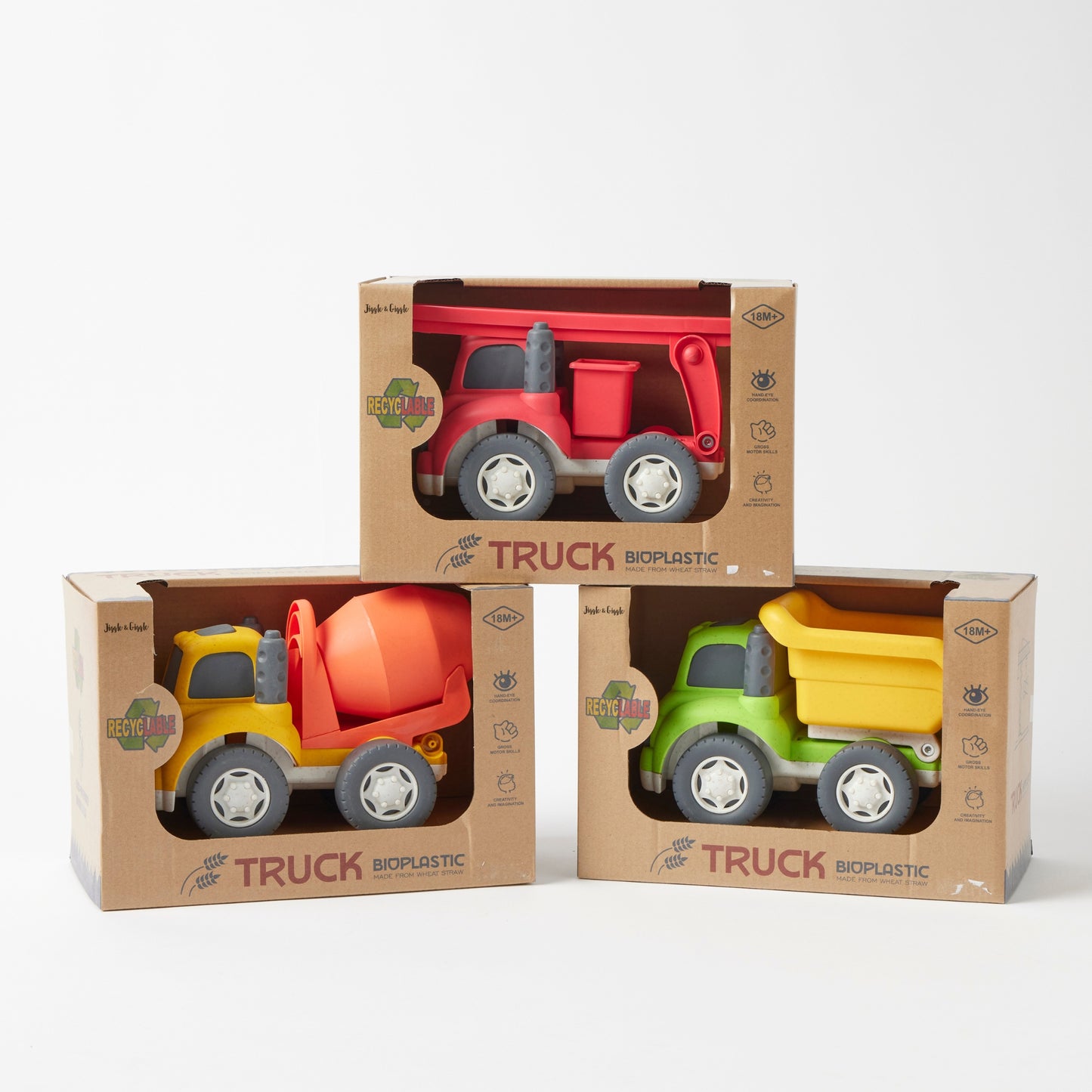 Bioplastic Utility Trucks, Large