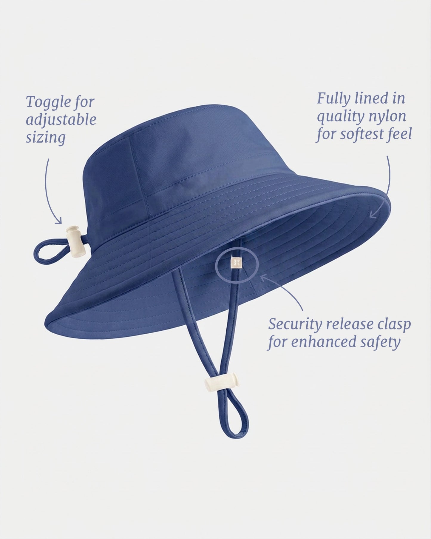 Beachcomber Swim Sunhat, Moonlight