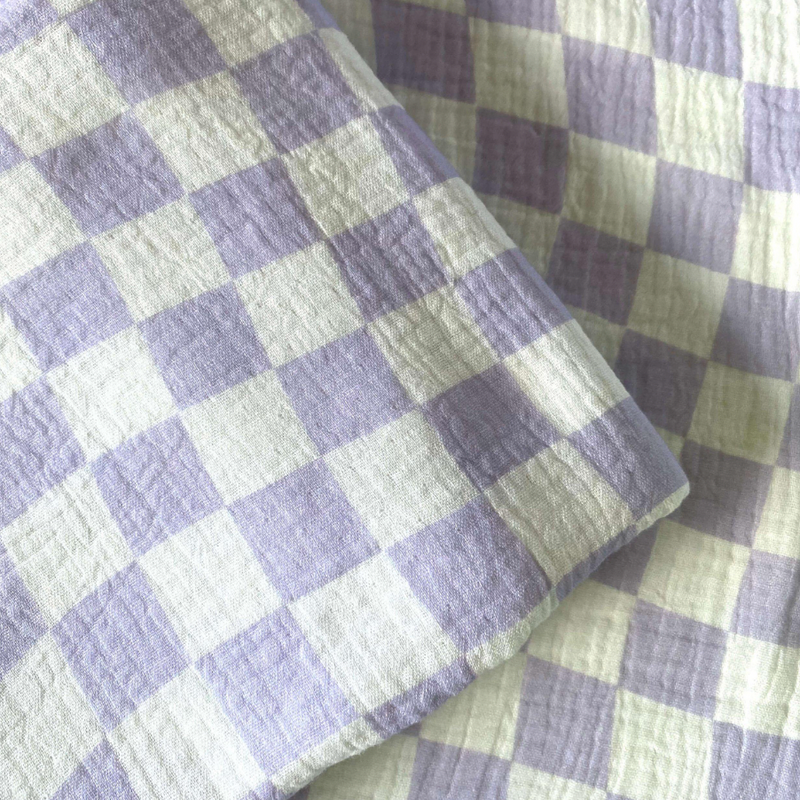 The Dream Swaddle, Lilac Check
