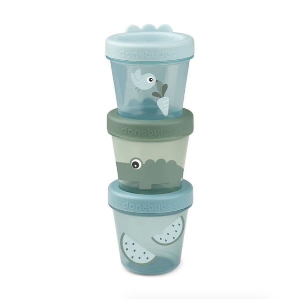 Baby Food Containers, Green