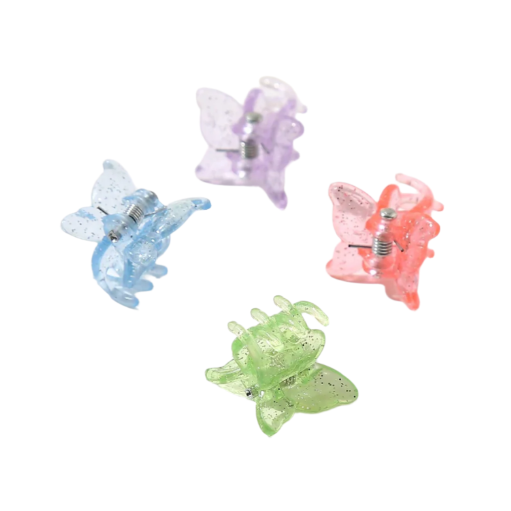 3 x Mini Butterfly Clips