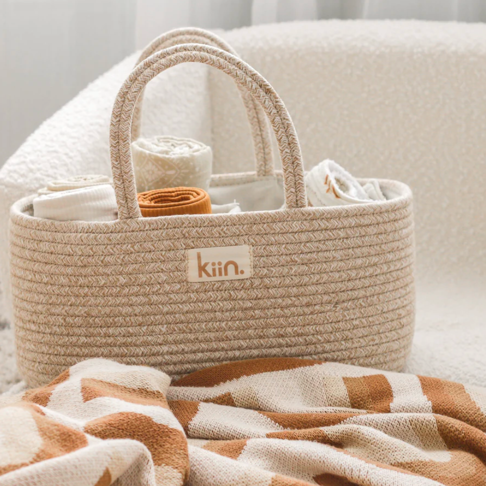Cotton Rope Nappy Caddy