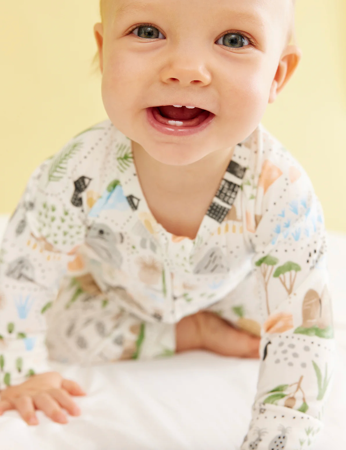 Big Adventures Long Sleeve Romper