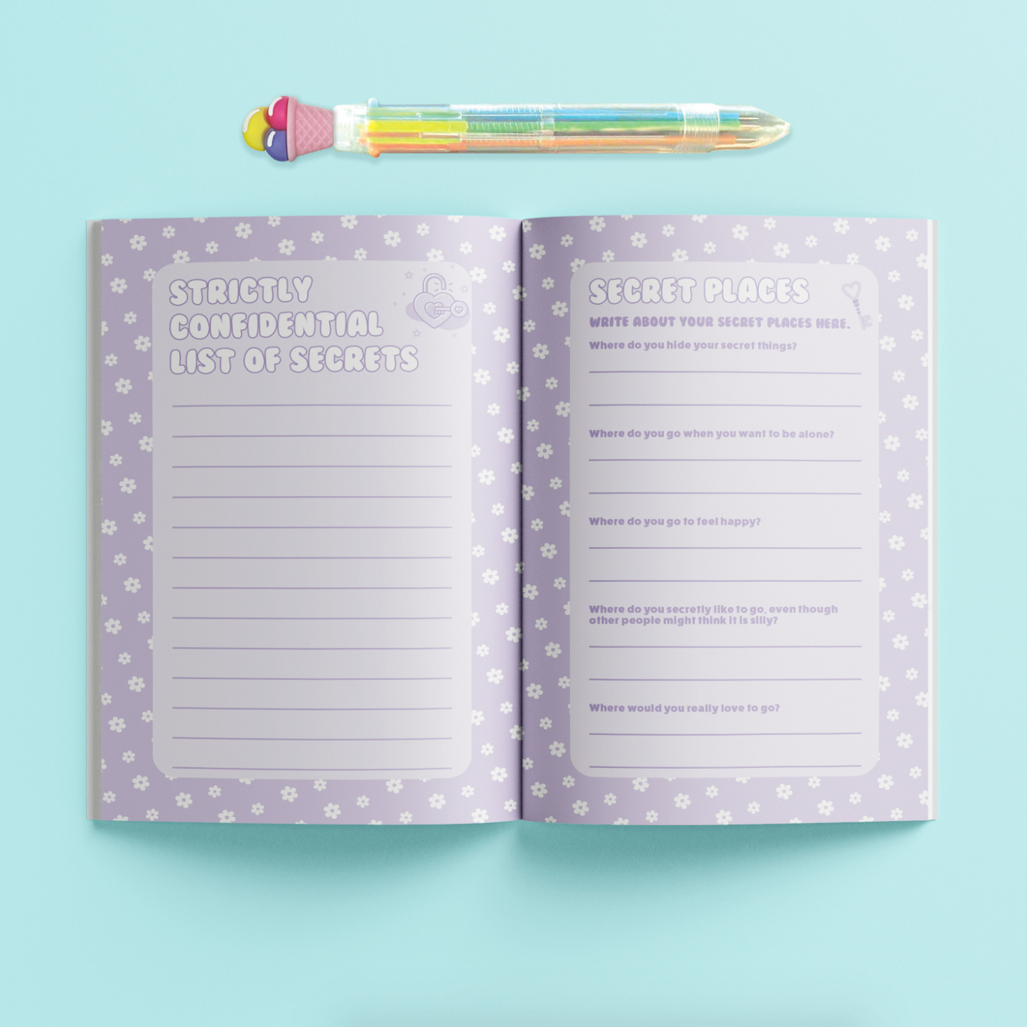 Secret Scented Journal Kit