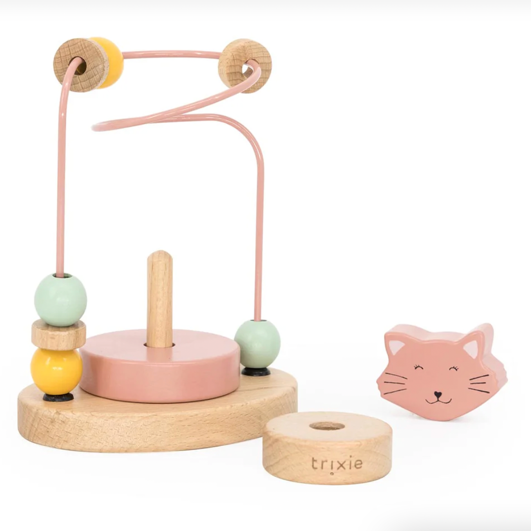 Wooden Beads Maze, Mrs Cat