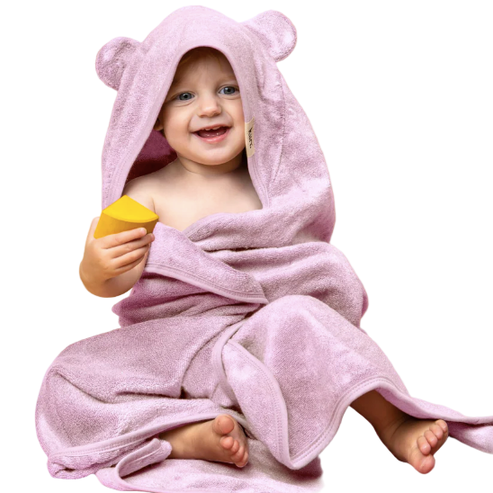 Hooded Towel, Lilac