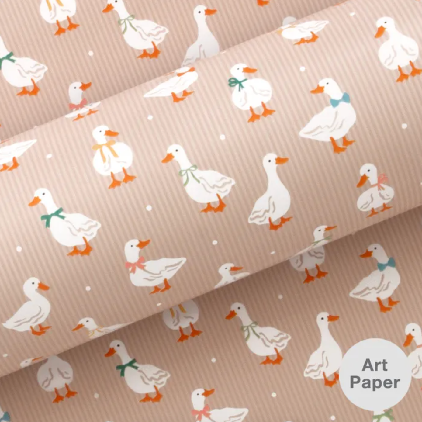 Lullaby Goose Wrapping Paper