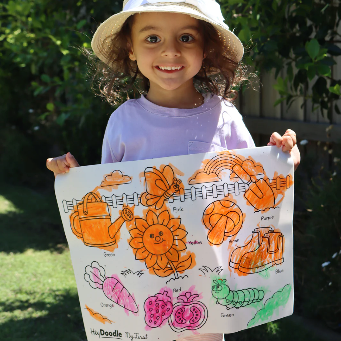 My First Colours Colouring Mat