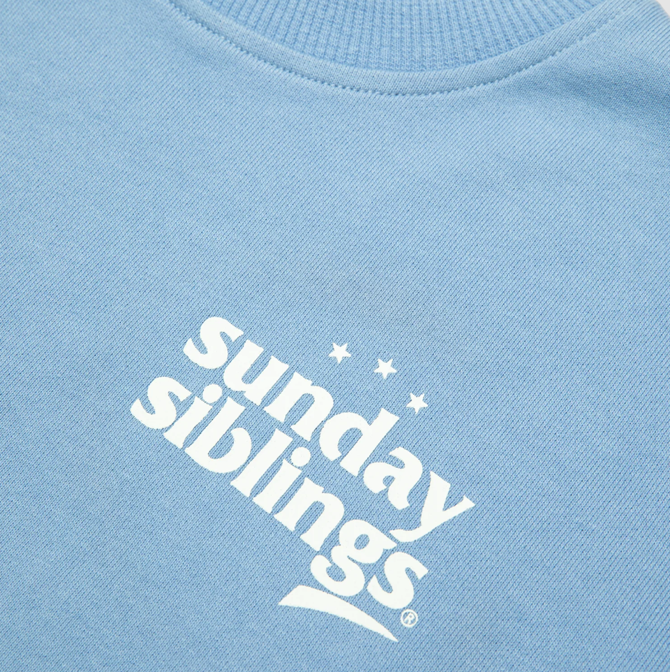 Siblings Set, Blue Sweater