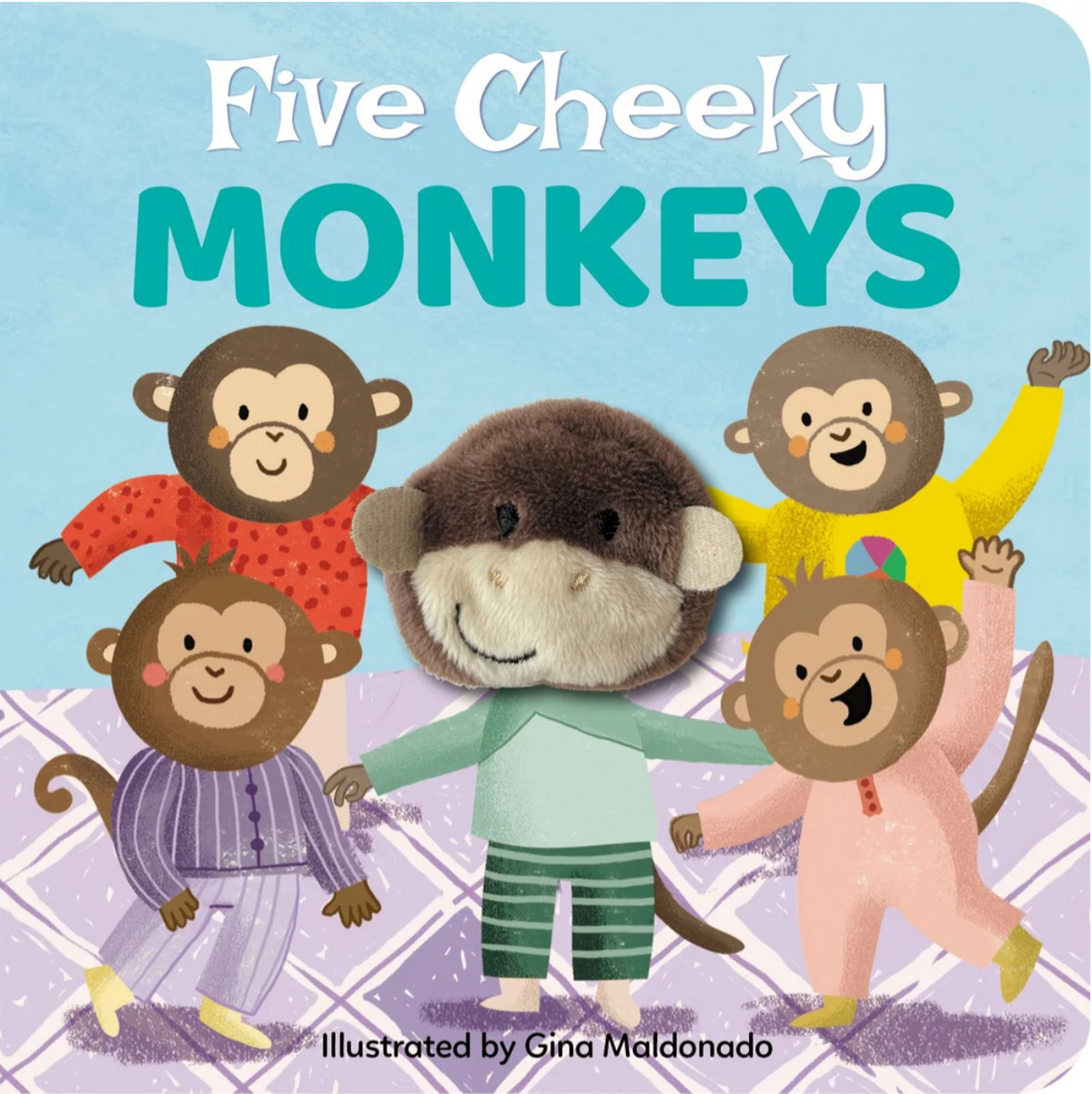 Finger Puppet Book, Five Cheeky Monkeys